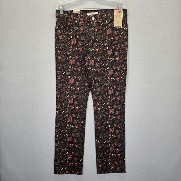 Levi's Denim - Levi's 314 Flowered Shaping Straight Jeans Size 31x30 Women's Mid Rise